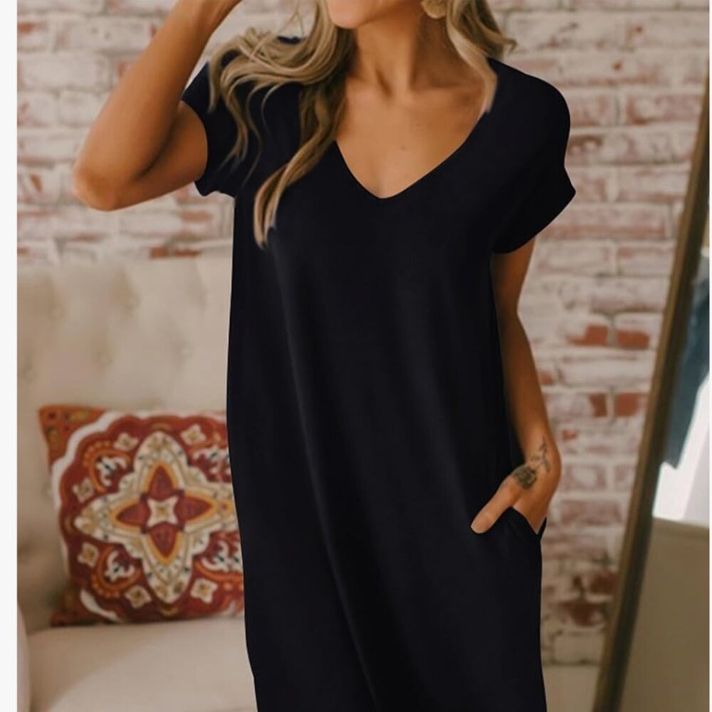 Btfbm black swing dress